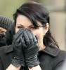 Alison King Carla  Alison King  weeps outside the church