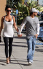 Katie Price with her husband Peter Andre shops at Babies R Us in Los Angeles on 3rd of February 2009