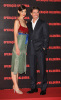 Tom Cruise and his wife Katie Holmes arrive at the Brazilian premiere of his film Valkyrie on the evening of February 3rd 2009