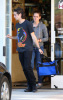 Kristen Stewart takes her dog to the Westlake Village Animal Hospital in Los Angeles on February 3rd 2009