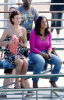 Kate Walsh and Audra McDonald on the set of TV show Private Practice, in Santa Monica on the 2nd of February 2009