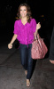 Eva Longoria arrives at her restaurant Beso in West Hollywood on the night of the 3rd of February 2009