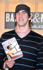 Michael Phelps has a new book with the title No Limits The Will to Succeed   arrives at Barnes and Noble bookstore in New York City  on the 9th of December 2008