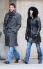 Claire Danes pics with her boyfriend Hugh Dancy out on a walk in New York City on Friday January 9th 2009