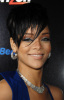 Rihanna arrives at the Verizon and BlackBerry Grammy Party on February 6th 2009