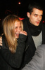 Jennifer Aniston and John Mayer leaving La Esquina after sharing a romantic dinner