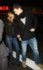 Jennifer Aniston and John Mayer leaving La Esquina after sharing a romantic dinner