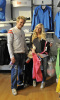 Heidi Montag and Spencer Pratt shopping at Nike Town