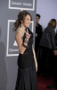 miley cyrus arrives at the Grammy Awards 2009