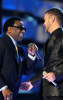 Justin Timberlake and Al Green performing at the 2009 Grammy Awards