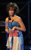 Whitney Houston speaks during the 51st Annual Grammy Awards