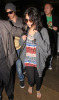 Vanessa Hudgens and Zac Efron arrive at LAX airport in Los Angeles on February 9th 2009