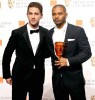 Shia Le Beouf with Director Noel Clarke at the 2009 BAFTA Awards