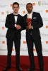 Shia Le Beouf with Director Noel Clarke at the 2009 BAFTA Awards