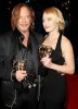 Kate Winslet and Mickey Rourke at the BAFTA awards