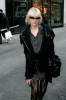 Taylor Momsen on the Gossip Girl filming set