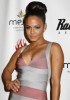 Christina Milian arrives on the red carpet yesterday