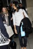 Freida Pinto spotted exiting her hotel in central London on February 7th 2009