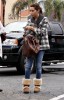 Ashley Tisdale seen in Los Angeles weather heading to share lunch with a few friends at Mo s Diner on Monday afternoon February 9th 2009 2