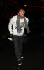 Chris Brown at Louis Vuitton Store in the Champs Elysees in Paris France