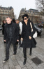 Rihanna arriving at Louis Vuitton Store in the Champs Elysees in Paris France