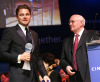 Leonardo DiCaprio and Mikhail Gorbachev at the 8th Annual Cinema for Peace gala