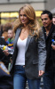 Bar Refaeli visits the Today Show in Rockefeller Plaza on February 10th 2009 4