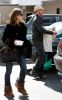 Justin Timberlake and Jessica Biel pick arrive at the dry cleaners after in Los Angeles California on February 9th 2009 1