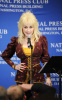 Dolly Parton making a speech at a luncheon held at the National Press Club in Washington DC on  February 10th 2009 1