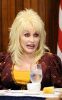 Dolly Parton making a speech at a luncheon held at the National Press Club in Washington DC on  February 10th 2009 2