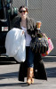 Rachel Bilson arrives at Smashbox Studios in Los Angeles California on February 11th 2009