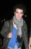 Jonas Brothers were spotted arriving at their Manhattan hotel in New York City on February 12th 2009