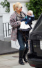 Gwen Stefani takes her young son Zuma out for lunch at asian restaurant Wagamamas in central London on February 12th 2009 1