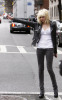 Taylor Momsen arrives to the filming set of Gossip Girl in New York City on February 12th 2009 2