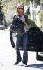 Lindsay Lohan spotted out of her new Mercedes SLK in Los Angeles on February 12th 2009 1