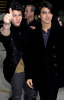 Jonas Brothers arrive at the Ed Sullivan Theater for the Late Show with David Letterman on February 12th 2009 1