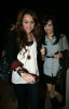 Miley Cyrus and Demi Lovato at Koi restaurant in Los Angeles California on February 12th 2009