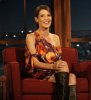 Cobie Smulders at The Late Late Show With Craig Ferguson