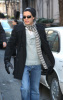 Marc Anthony seen leaving there hotel in New York and getting into an awaiting limosine