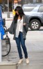 Vanessa Hudgens stopping into a Toluca Lake fueling station