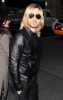 Jared Leto arrives to the Calvin Klein Menswear Fall 2009 fashion show in New York City on February 15th 2009