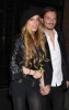 Lindsay Lohan and Matthew Williamson leaving her hotel