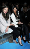 Kim Kardashian and Reggie Bush with Milla Jovovich