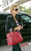 Paris Hilton arrives at LAX International Airport