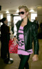 Paris Hilton arrives at LAX International Airport