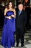 Carla Bruni Sarkozy and Pierre Berge at the Paris Fashion Dinner for AIDS