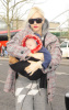 Gwen Stefani carrying baby Zuma