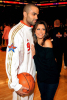 Eva Longoria and her husband Tony Parker at the NBA All Star Game held at the US Airways Center on February 15th 2009 in Phoenix Ariz 1