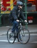 Leonardo DiCaprio rides his bike in New York City on February 13th 2009 2