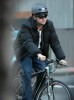 Leonardo DiCaprio rides his bike in New York City on February 13th 2009 1